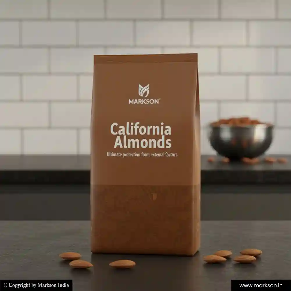 Best Dry Fruits Packaging Gusset Pouches Manufacturers Near Me Markson India
