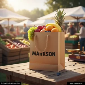 Best Eco Friendly Paper Bags With Rope Handle Printing Services Markson India