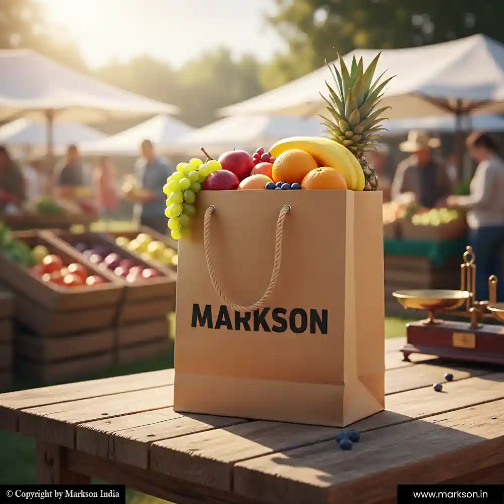 Best Eco Friendly Paper Bags with Rope Handle Printing Services Markson India