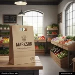 Kraft Paper Bags With Die Cut Handle 1 Best Kraft Paper Bags With Die Cut Handle Printing Services Markson India