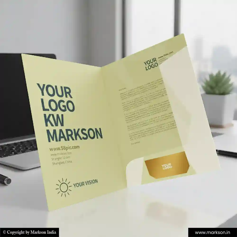 Best Paper File Folders with Two Flap Manufacturers Near Me Markson India