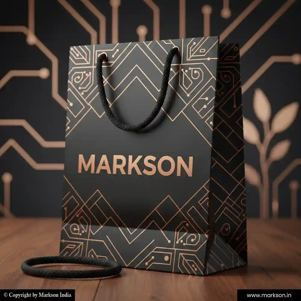 Best Personalised Cotton Rope Paper Bags Printing Services Markson India