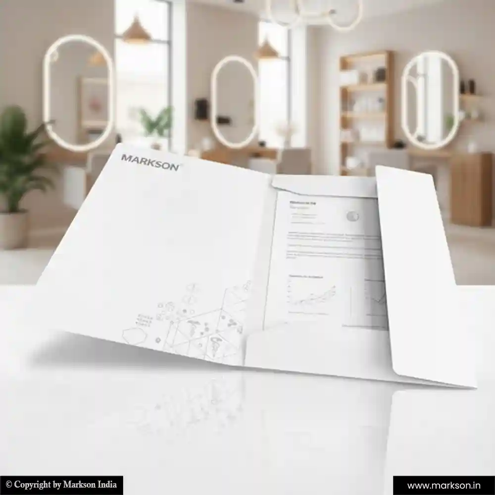 Best Personlized File Folders with Three Flap Manufacturers Near Me Markson India