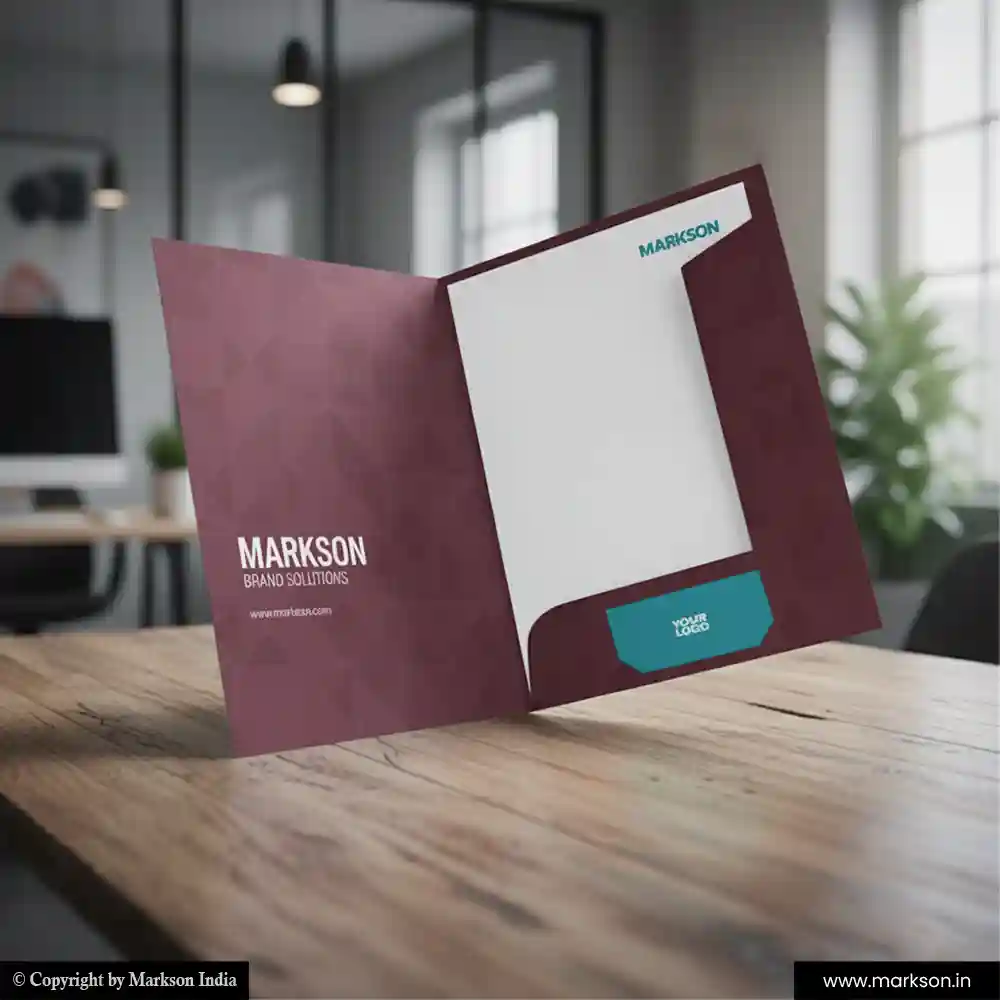 Best Personlized File Folders with Two Flap Manufacturers Near Me Markson India