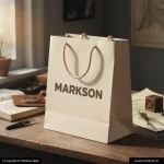 Plain Paper Bags With Cotton Rope Handle 1 Best Plain Paper Bags With Cotton Rope Handle Printing Services Markson India