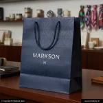 Premium Cotton Rope Paper Bags 2 Best Premium Design Paper Bags With Cotton Rope Handle Printing Services Markson India