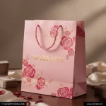 Best Premium Design Paper Bags With Rope Handle Printing Services Markson India