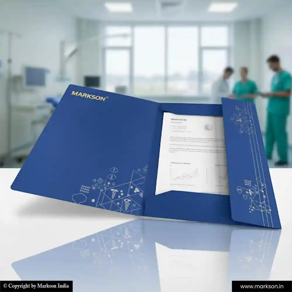 Best Premium File Folders with Three Flap Manufacturers Near Me Markson India
