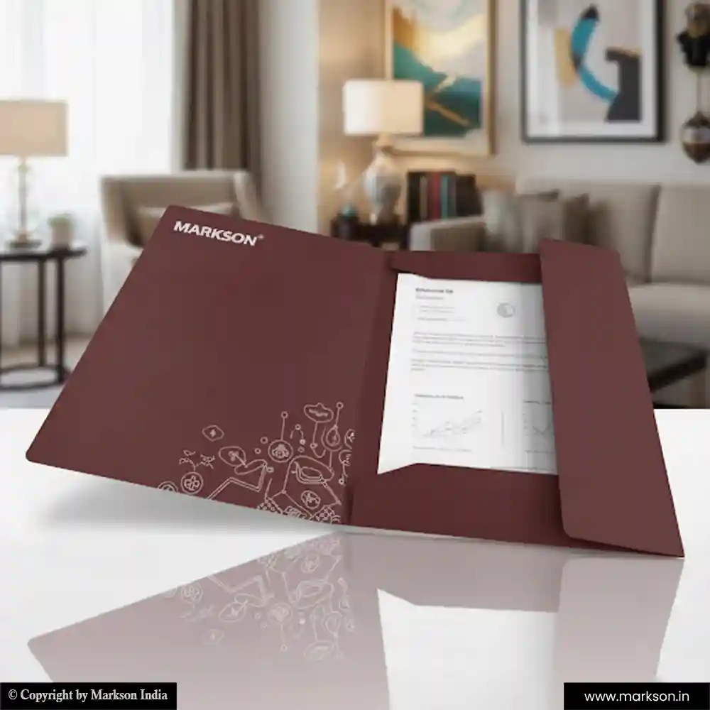 Best Presenration File Folders with Three Flap Manufacturers Near Me Markson India
