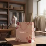 Printed Cotton Rope Paper Bags 1 Best Printed Cotton Rope Paper Bags Printing Services Markson India