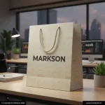 Best Promational Paper Bags With Rope Handle Printing Services Markson India