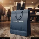 Best Shopping Cotton Rope Paper Bags Printing Services Markson India
