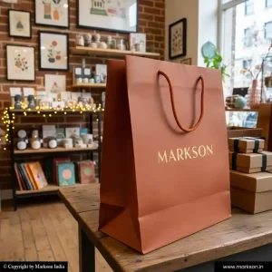 Home 94 Best Standard Paper Bags With Cotton Rope Handle Printing Services Markson India