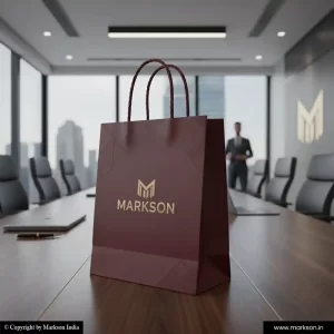 Best Standard Paper Bags With Twisted Pp Handle Printing Services Markson India