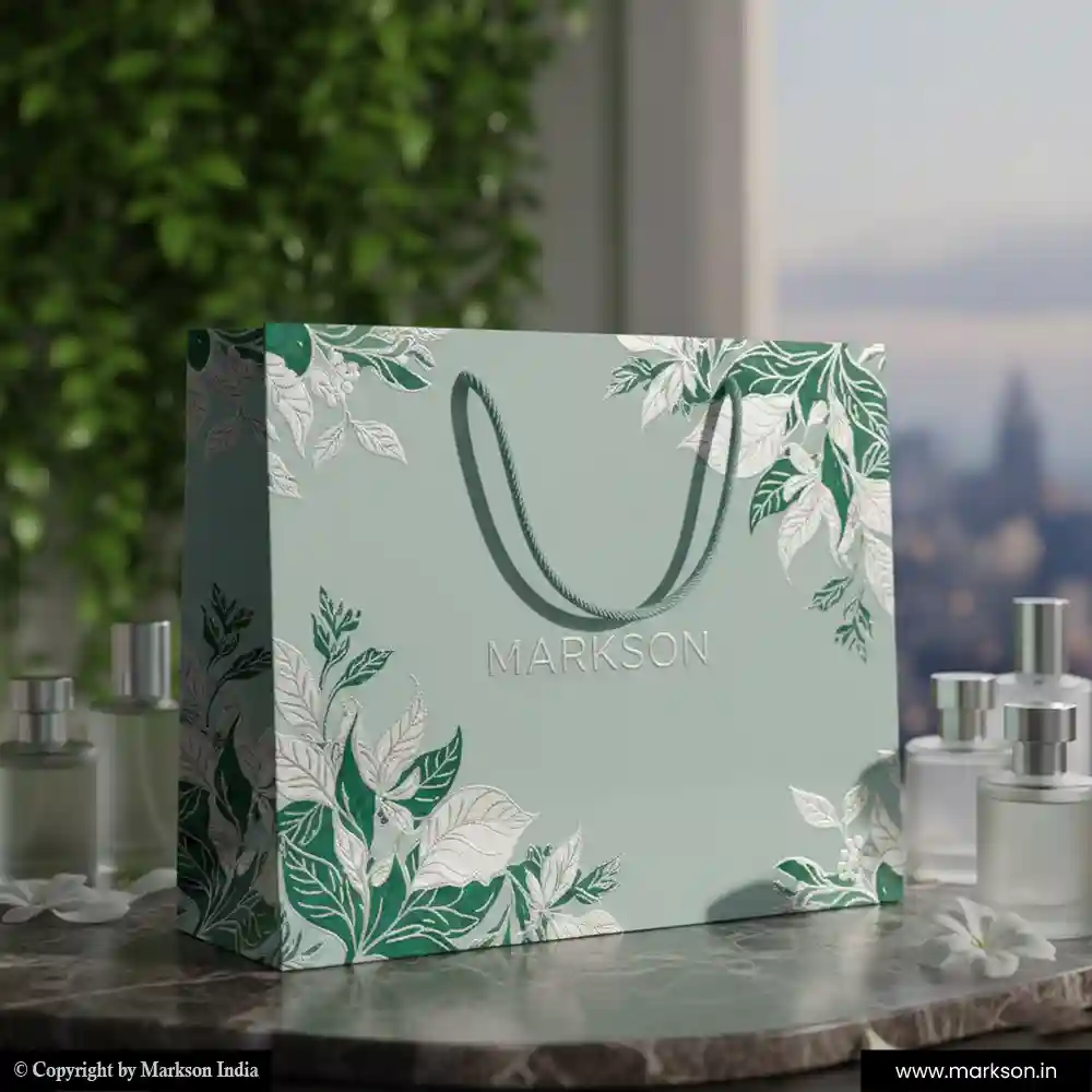 Buy A3 Paper Bags with Cotton Rope Handle Designing Near Me Markson India