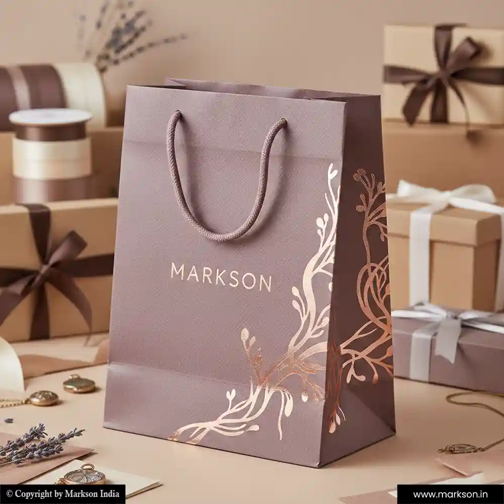 Buy A4 Paper Bags with Cotton Rope Handle Designing Near Me Markson India