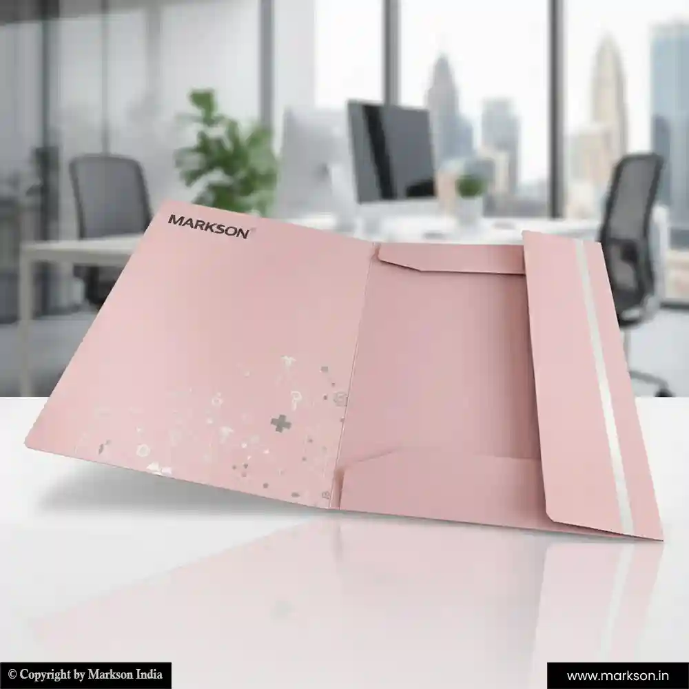 Buy Corporate File Folders with Three Flap Best Price Markson India