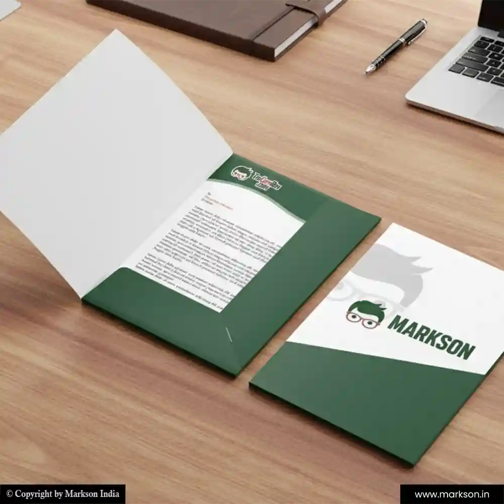 Buy Corporate File Folders With Two Flap Best Price Markson India