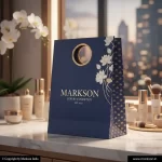 Cosmetic Paper Bags With Die Cut Handle 1 Buy Cosmetic Paper Bags With Die Cut Handle Designing Near Me Markson India