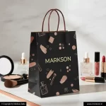 Cosmetic Paper Bags With Twisted Pp Handle 1 Buy Cosmetic Paper Bags With Twisted Pp Handle Designing Near Me Markson India