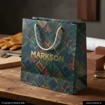 Custom Paper Bags With Cotton Rope Handle 2 Buy Custom Paper Bags With Cotton Rope Handle Designing Near Me Markson India
