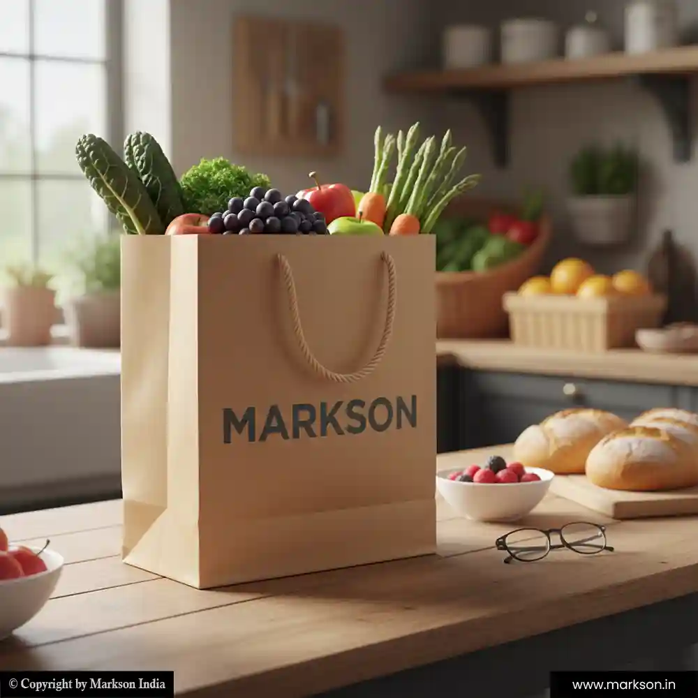 Buy Eco Friendly Paper Bags With Rope Handle Designing Near Me Markson India