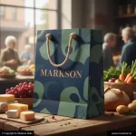 Buy Grocery Paper Bags With Rope Handle Designing Near Me Markson India