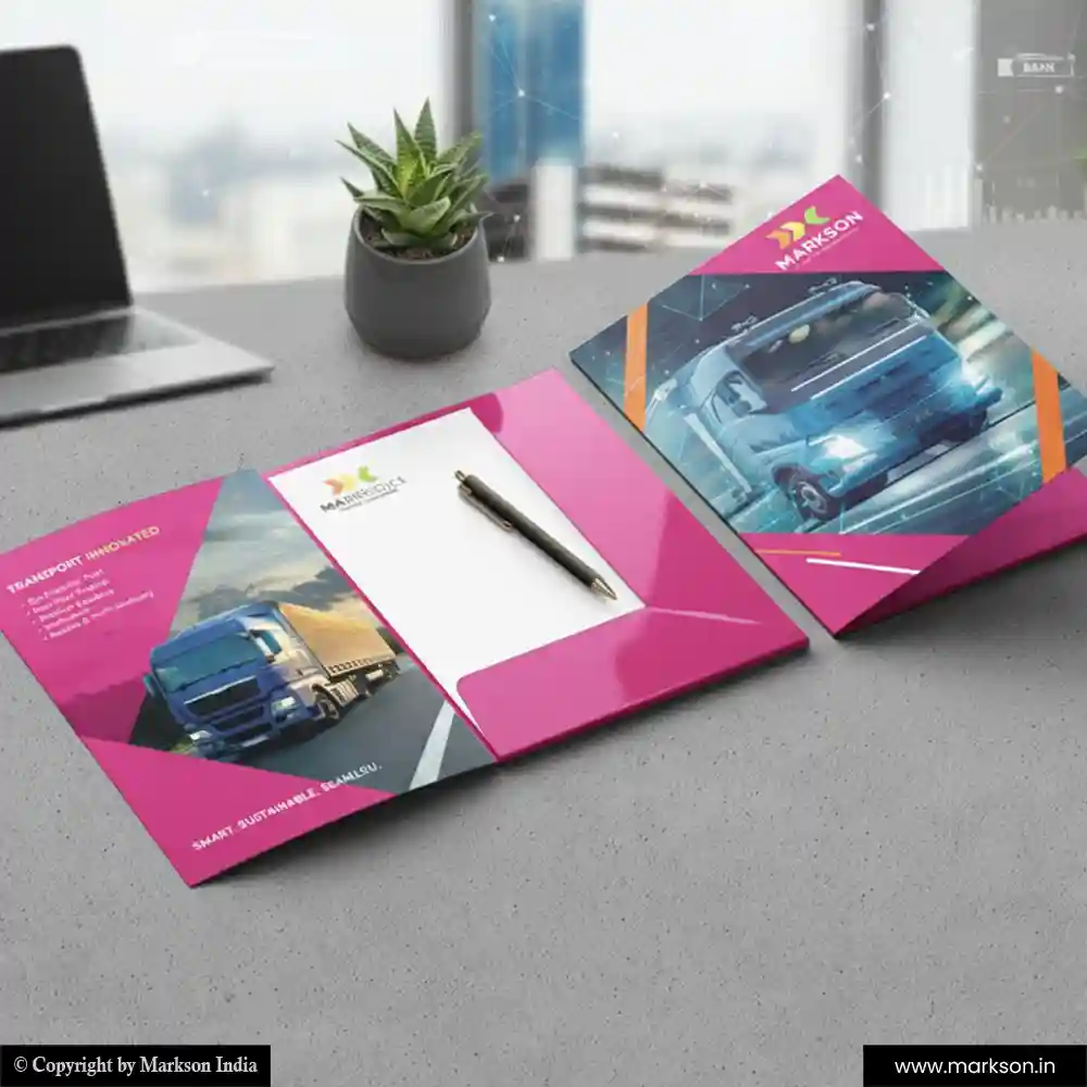 Buy Laminated File Folders with Two Flap Best Price Markson India