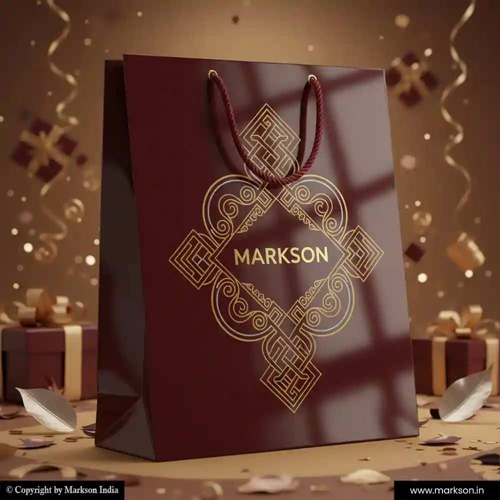 Buy Laminated Paper Bags With Cotton Rope Handle Designing Near Me Markson India