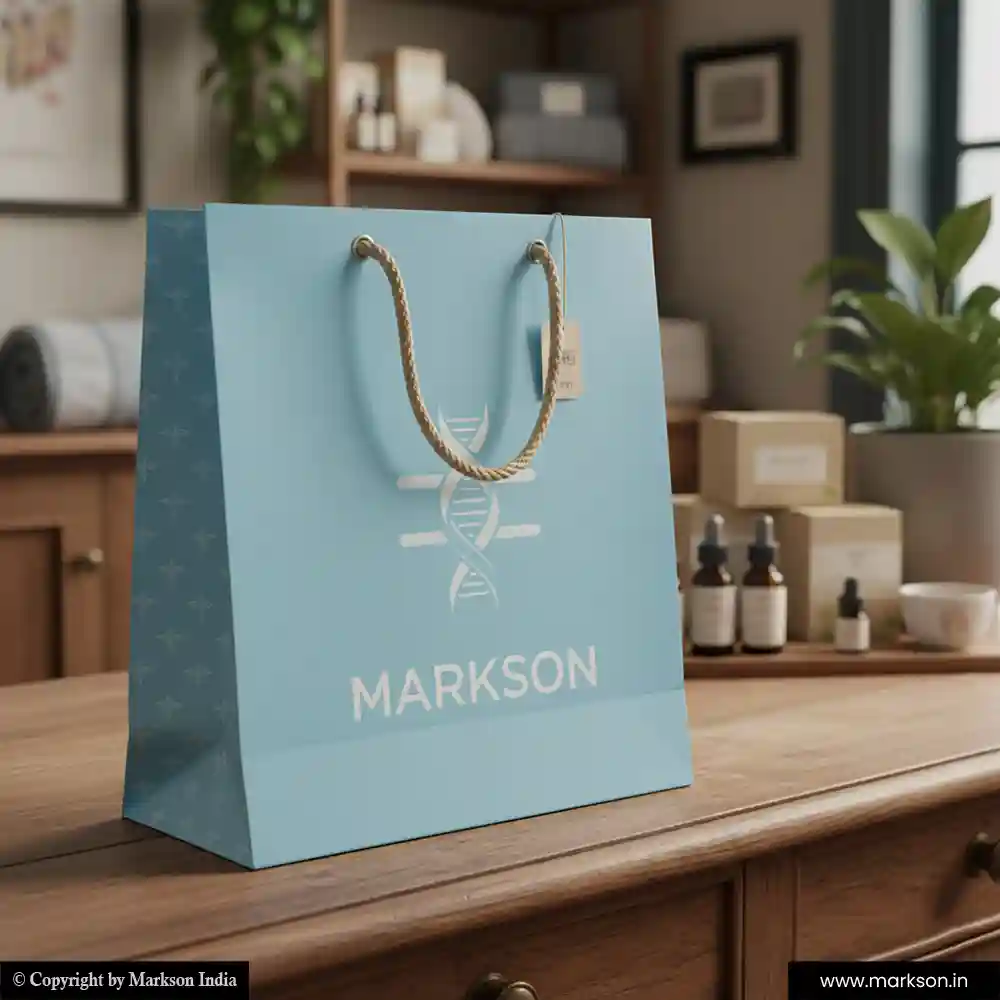 Buy Multicolour Paper Bags With Rope Handle Designing Near Me Markson India