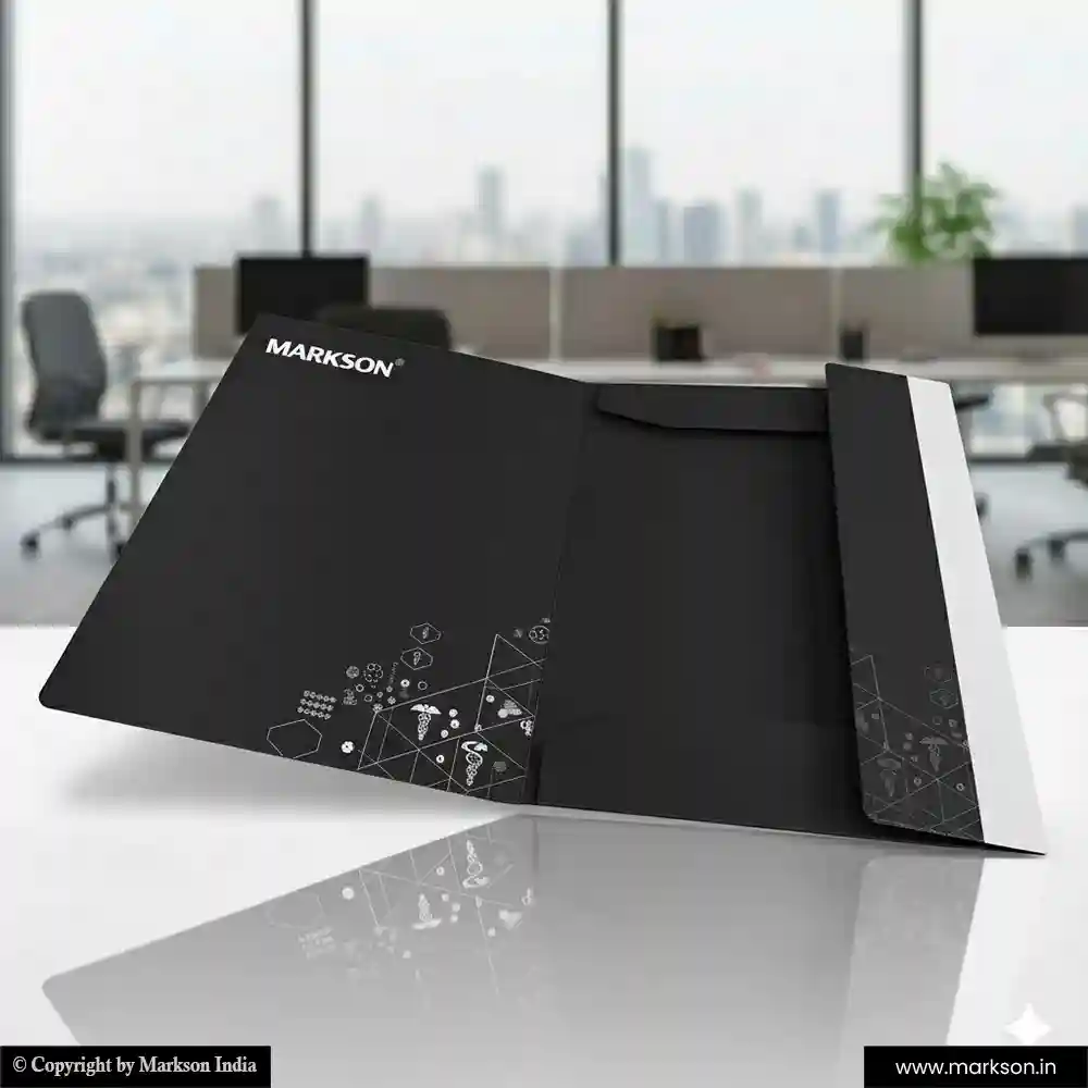 Buy Office File Folders with Three Flap Best Price Markson India
