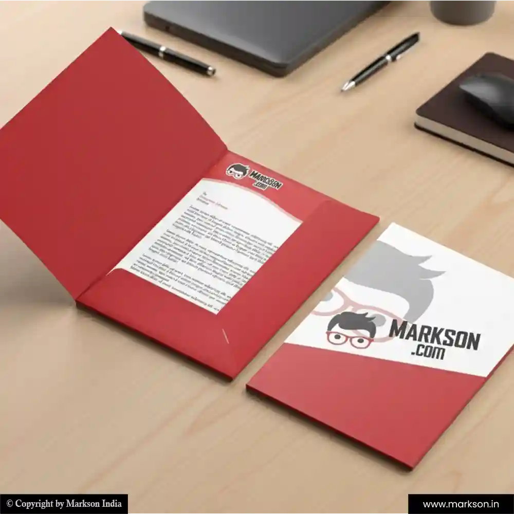 Buy Office File Folders with Two Flap Best Price Markson India