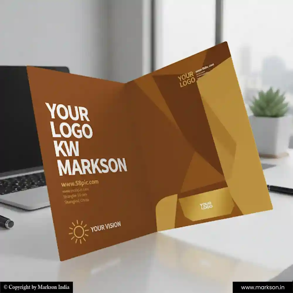 Buy Paper File Folders with Two Flap Best Price Markson India