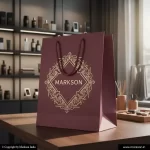 Personalised Cotton Rope Paper Bags 2 Buy Personalised Paper Bags With Cotton Rope Handle Designing Near Me Markson India