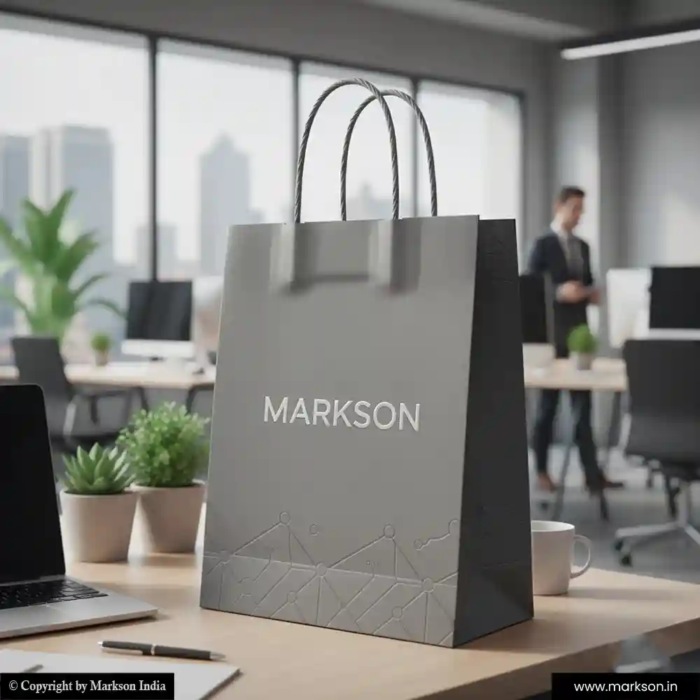 Buy Standard Paper Bags With Twisted Pp Handle Designing Near Me Markson India