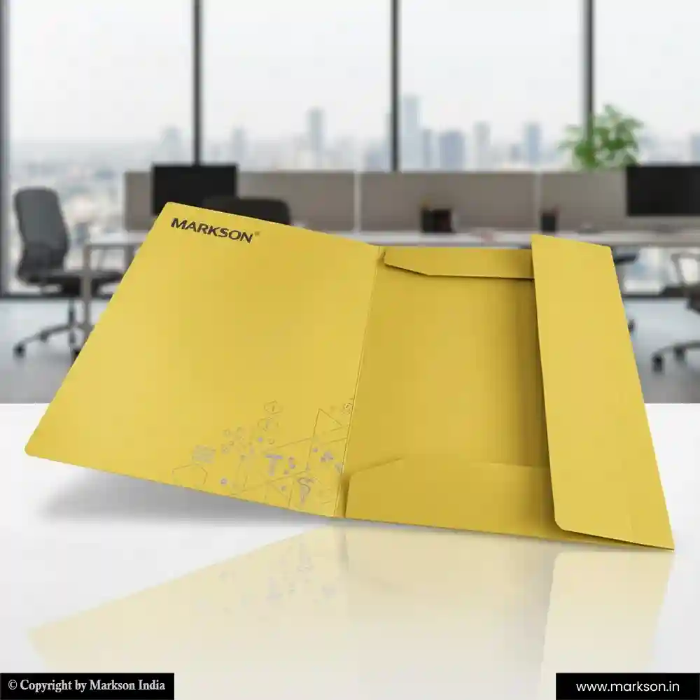 Free Client File Folders with Three Flap Latest Designs Markson India