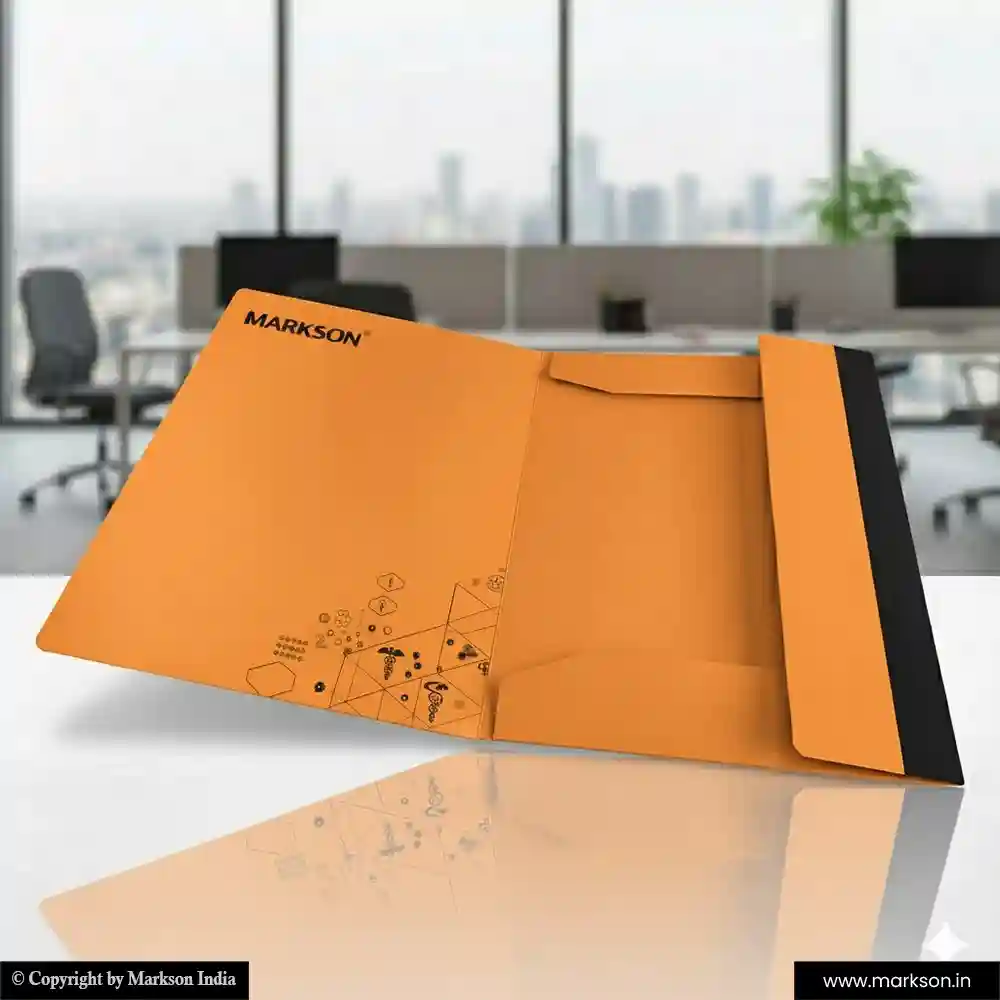 Free Office File Folders with Three Flap Latest Designs Markson India