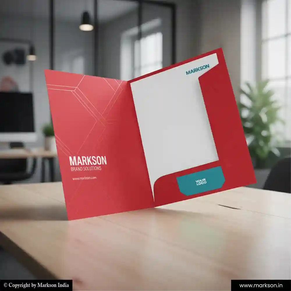 Free Standard File Folders with Two Flap Latest Designs Markson India