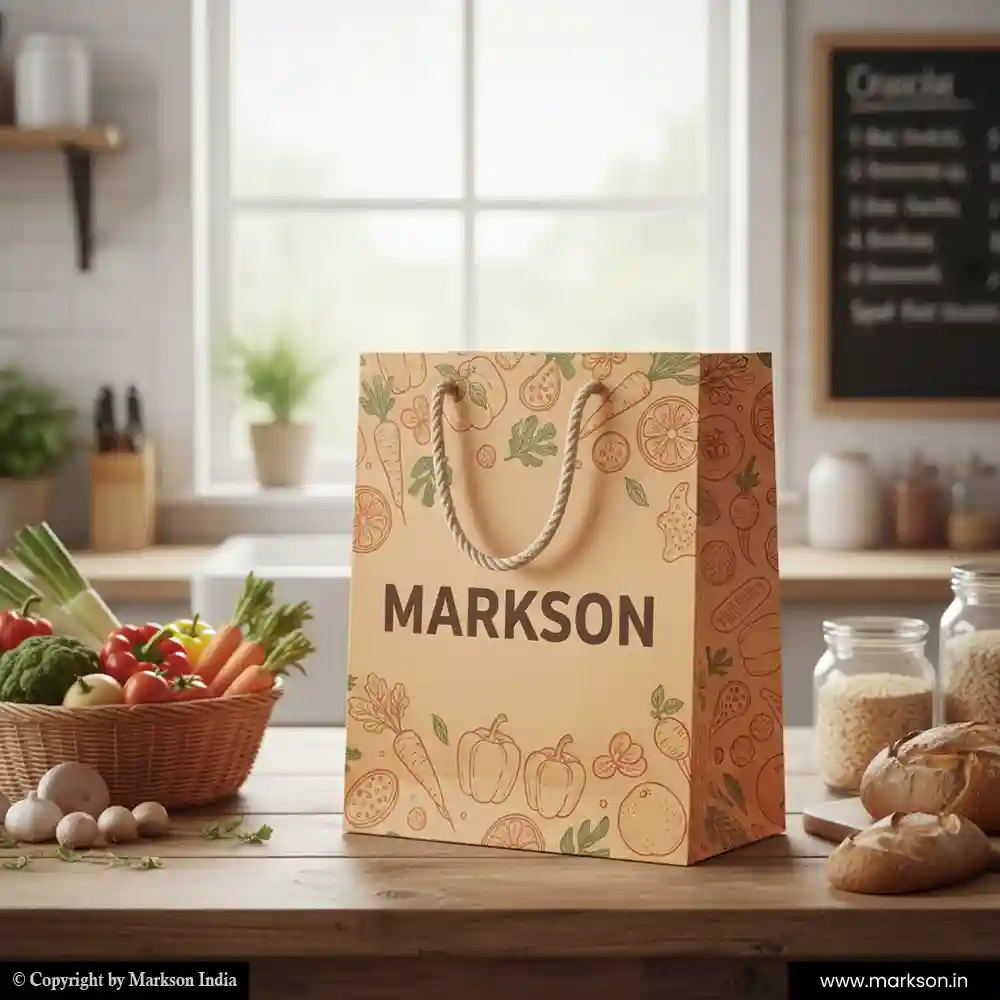 New A4 Paper Bags with Rope Handle Latest Price Markson India