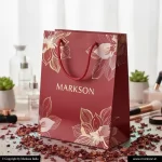 Cosmetic Paper Bags With Cotton Rope Handle 5 New Cosmetic Paper Bags With Cotton Rope Handle Printing Online Markson India