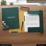 New Custom File Folders With Three Flap Templeat Free Designs Markson India
