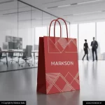 Custom Paper Bags With Twisted Pp Handle 3 New Custom Paper Bags With Twisted Pp Handle Printing Online Markson India