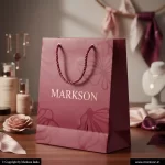 New Gift Paper Bags With Rope Handle Printing Online Markson India