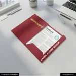 New Laminated File Folders With Two Flap Templeat Free Designs Markson India