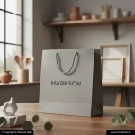 Plain Paper Bags With Cotton Rope Handle 5 New Plain Paper Bags With Cotton Rope Handle Printing Online Markson India