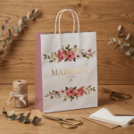 New Premium Design Paper Bags With Twisted Pp Handle Printing Online Markson India