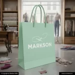 Printed Cotton Rope Paper Bags 5 New Printed Paper Bags With Cotton Rope Handle Printing Online Markson India