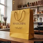 Standard Paper Bags With Cotton Rope Handle 5 New Standard Paper Bags With Cotton Rope Handle Printing Online Markson India