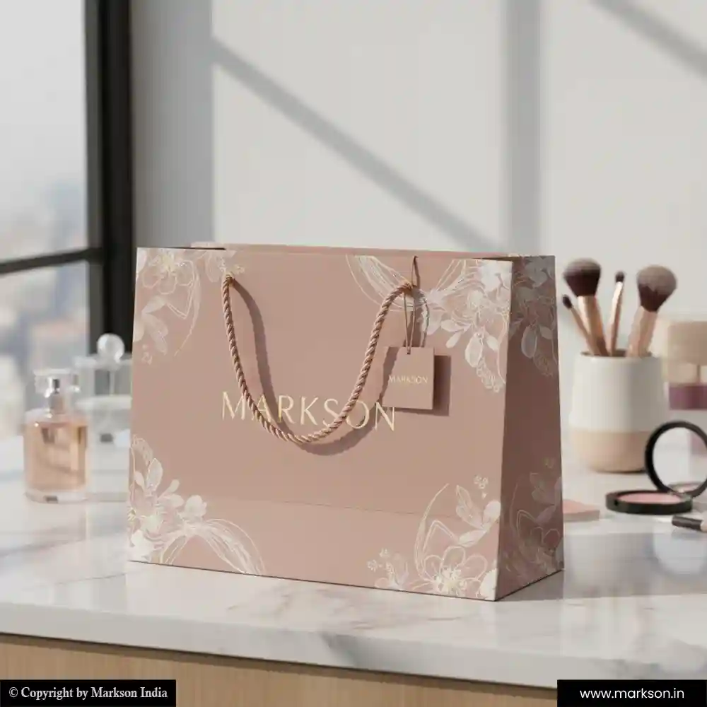 Top A3 Paper Bags with Rope Handle Printing Online Markson India