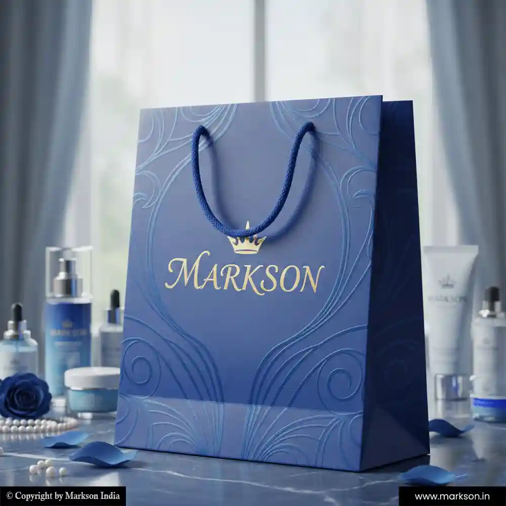 Top Cosmetic Paper Bags with Cotton Rope Handle Latest Price Markson India